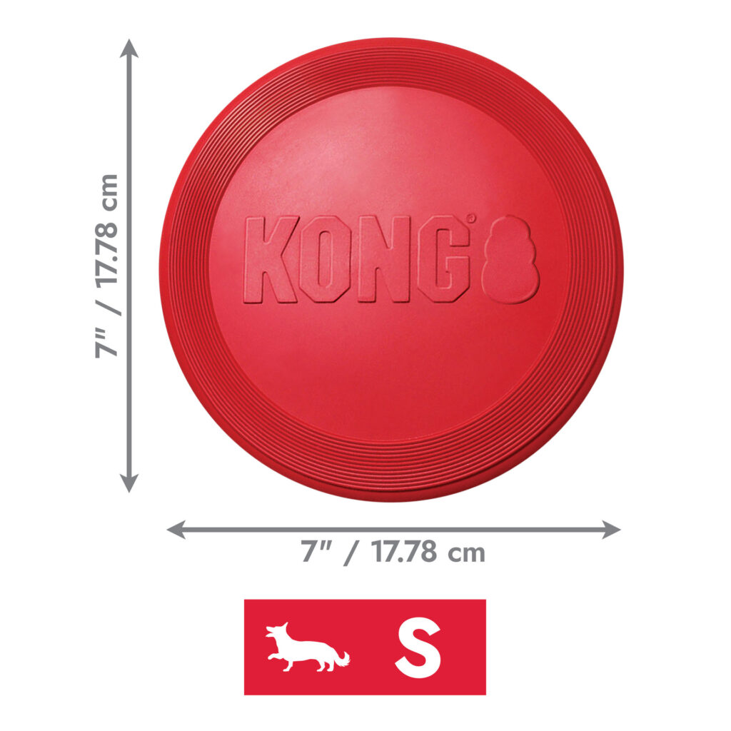 🐾 KONG Flyer – Disco para Perros
