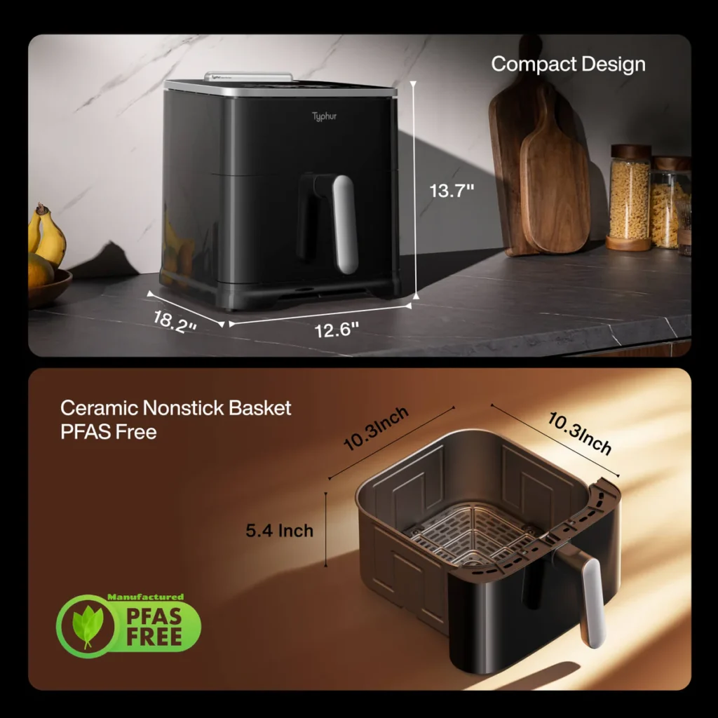 Typhur Sync 8QT – Smart Air Fryer