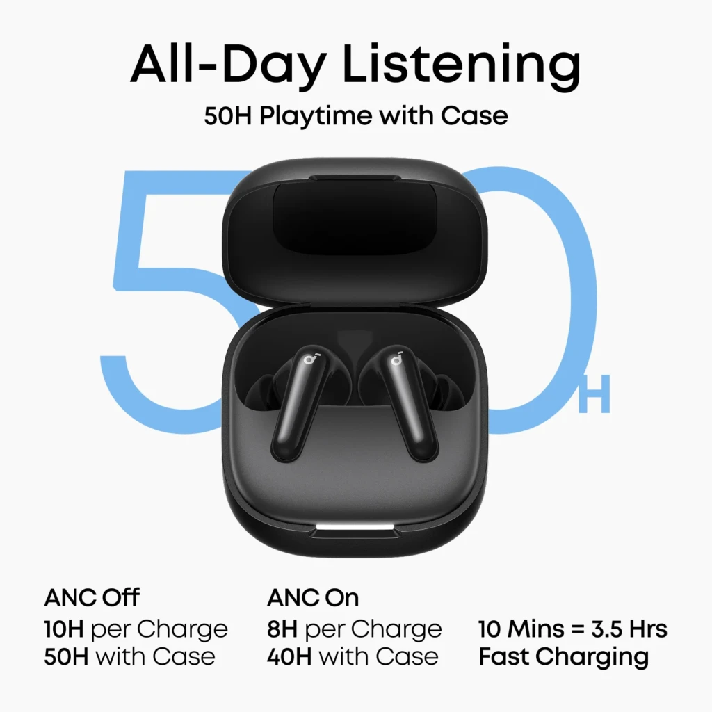 Soundcore P31i by Anker | Cancelación de Ruido Adaptativa |